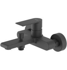 Смеситель для ванны Aquanet ЛИРА матовый черный AQ1440MB