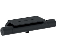 Смеситель для душа термостатический с полкой Jacob Delafon Metro матовый черный E21767-BL