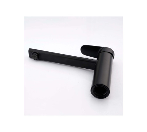 Смеситель для кухни Aquanet Ника матовый черный AQ1880MB