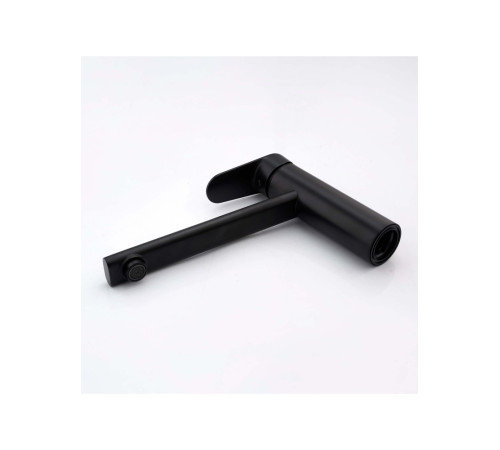 Смеситель для кухни Aquanet Ника матовый черный AQ1880MB