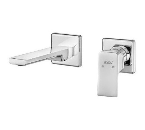 Смеситель для раковины настенный TOPAZ TIERA на 2 отверстия (внешняя часть) 102167605EX-KK