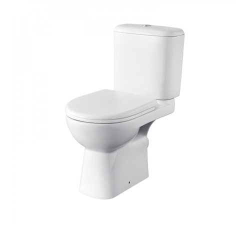 Унитаз-компакт Roca ACCESS косой выпуск с сиденьем SoftClose 34P23900Y