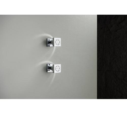 Форсунка боковая Aquanet 50x50 мм хром AQ2098CR