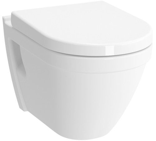 Комплект инсталляции с подвесным унитазом VitrA S50 Rim-Ex сиденье микролифт и панель смыва хром 9003B003-7201