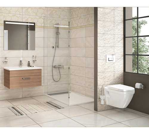 Комплект инсталляции с подвесным унитазом VitrA S50 Rim-Ex сиденье микролифт и панель смыва хром 9003B003-7201