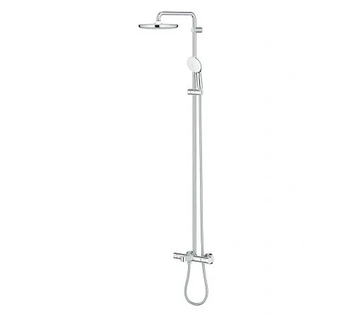 Душевая система GROHE Tempesta Cosmopolitan System 250 с термостатом хром 26672001