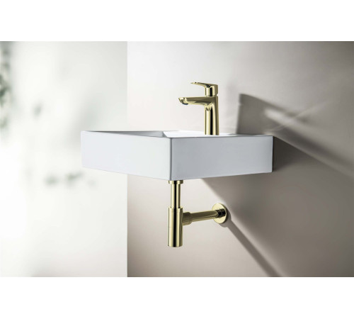 Сифон для раковины Aquatek полированное золото AQ6012PG