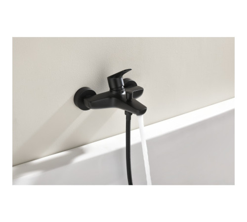 Смеситель для ванны AQUATEK БЕТТА матовый черный AQ1140MB