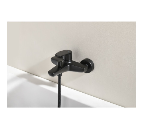 Смеситель для ванны AQUATEK БЕТТА матовый черный AQ1140MB