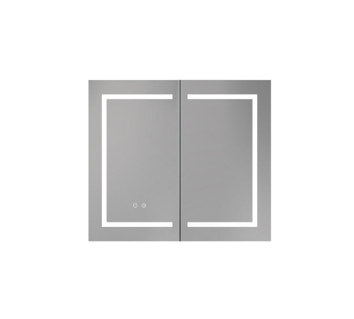 Зеркальный шкаф AQUATON AQ7804-MLC 800x700x133 мм с подсветкой и антизапотеванием AQ7804-MLC