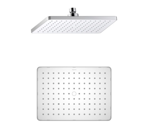 Верхний душ прямоугольный Aquanet 260x188x68 мм хром AQ2087CR