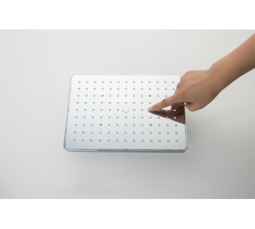 Верхний душ прямоугольный Aquanet 260x188x68 мм хром AQ2087CR