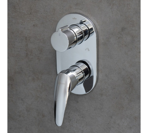 Смеситель для душа Lemark Linara встраиваемый с лейкой хром LM0429C