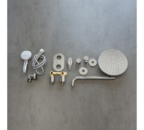 Смеситель для душа Lemark Linara встраиваемый с лейкой хром LM0429C