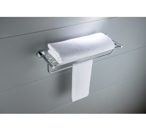 Полка для полотенец Aquanet Европа хром AQ4115CR
