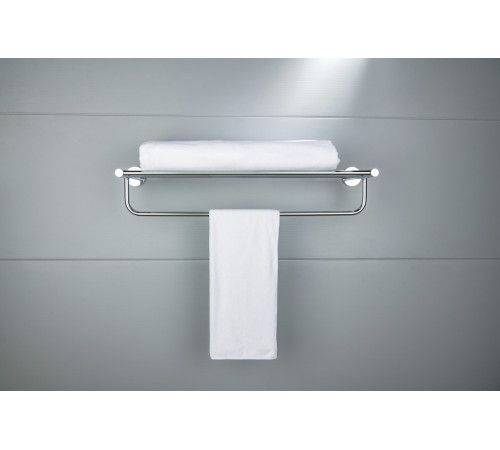 Полка для полотенец Aquanet Европа хром AQ4115CR