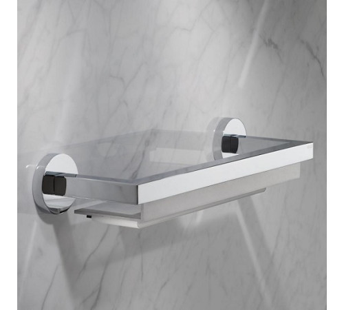 Полочка для душа KEUCO EDITION 90 со стеклоочистителем на магните 19059010000