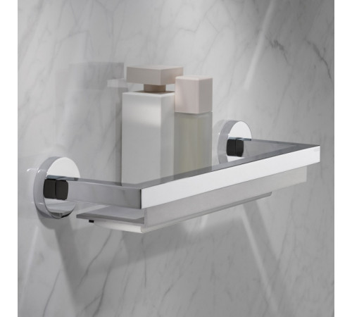 Полочка для душа KEUCO EDITION 90 со стеклоочистителем на магните 19059010000