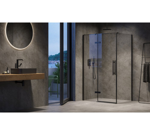 Неподвижная душевая стенка RAVAK Chrome COPS-90 хром Transparent X9VV70A00Z1