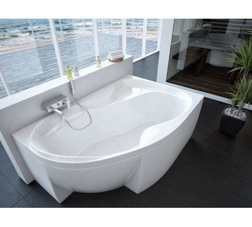 Ванна акриловая Aquatek Вега 170 правая с фронтальным экраном VEG170-0000083