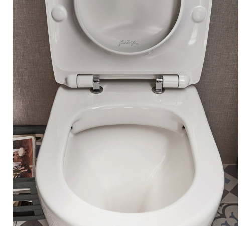 Сиденье для унитаза Jacob Delafon Aleo / Soprano тонкое с микролифтом E33127-0
