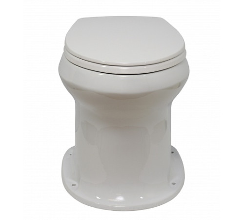 Унитаз напольный Santek Дачный в комплекте с сиденьем 46901100002