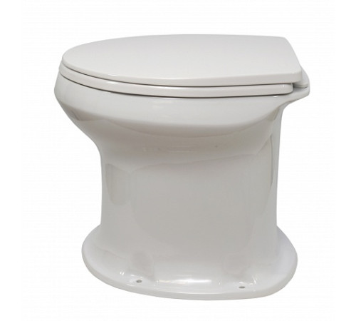 Унитаз напольный Santek Дачный в комплекте с сиденьем 46901100002