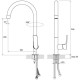 Смеситель для кухни RAVAK Classic CL 016.00 X070085