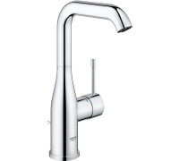 Смеситель для раковины GROHE Essence с донным клапаном и высоким изливом хром 32628001