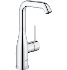 Смеситель для раковины GROHE Essence с донным клапаном и высоким изливом хром 32628001