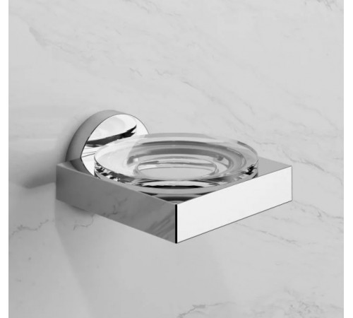 Мыльница KEUCO EDITION 90 с хрустальной чашей хром 19055019000