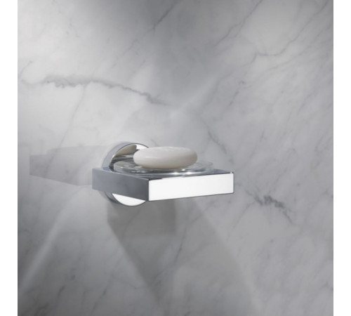 Мыльница KEUCO EDITION 90 с хрустальной чашей хром 19055019000