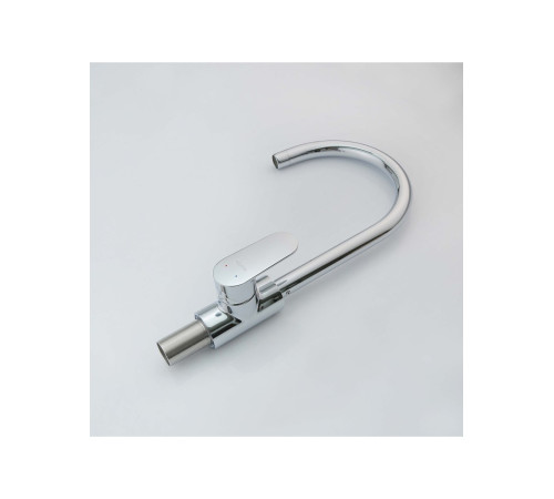 Смеситель для кухни Aquanet Ника полукруглый излив хром AQ1882CR