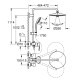 Душевая система GROHE Euphoria 260 с термостатом хром 27473002