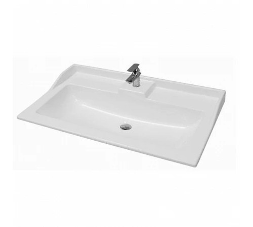 Комплект мебели для ванной AQUATON Лофт Фабрик 80 Дуб Эндгрейн с раковиной Фабиа 80 1A2424K1LTDU0