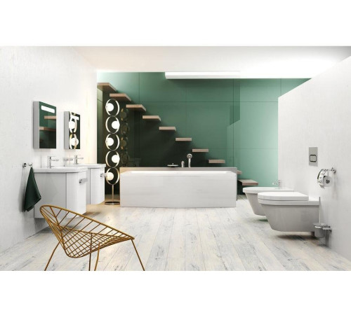 Держатель для туалетной щетки RAVAK Chrome CR 410.00 стекло X07P196