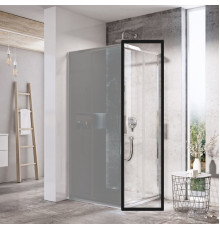 Неподвижная стенка для душевой двери RAVAK Blix Slim BLSPS-90 блестящая Transparent X9BM70C00Z1