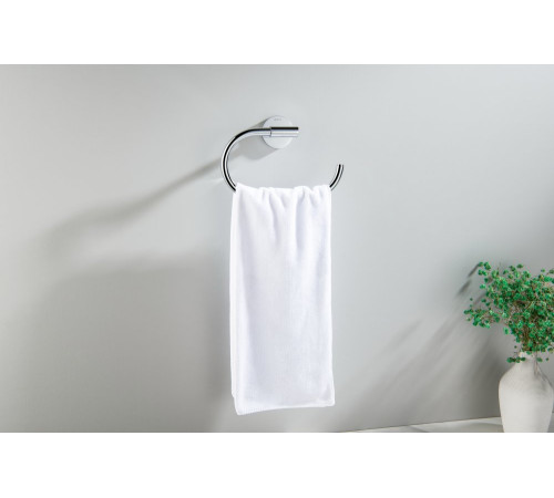 Полотенцедержатель Aquanet Оберон овальный хром AQ4221CR