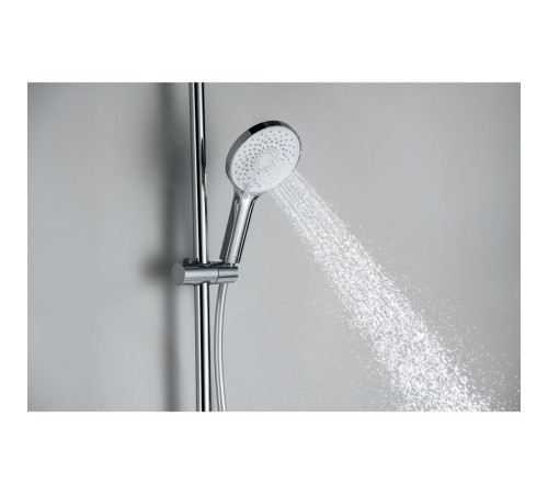 Смеситель для ванны Aquanet Лугано с душевым гарнитуром 3jet хром AQ1748CR
