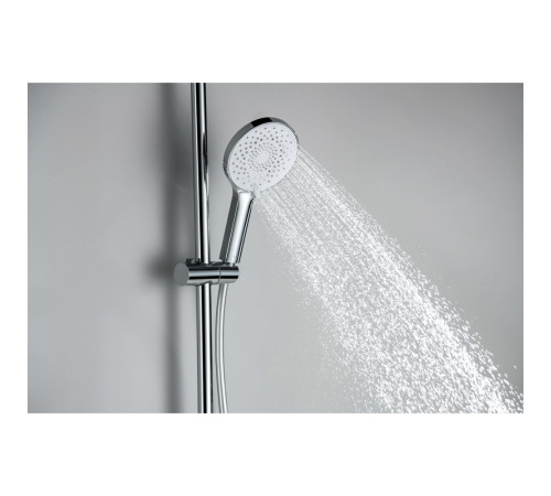 Смеситель для ванны Aquanet Лугано с душевым гарнитуром 3jet хром AQ1748CR