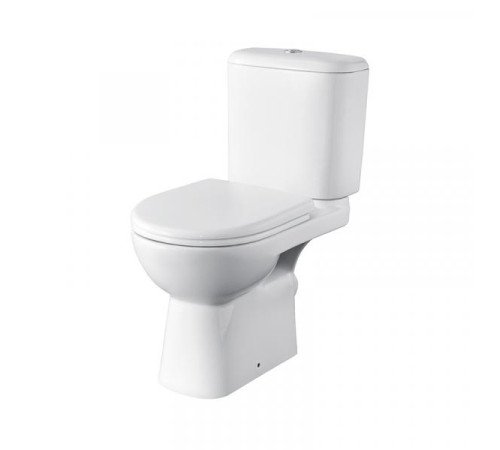 Унитаз-компакт Roca ACCESS горизонтальный выпуск с сиденьем SoftClose 34P23800Y