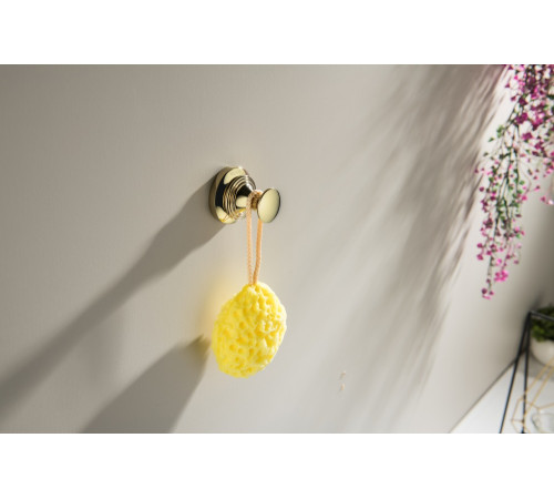 Крючок для ванной Aquatek Классик полированное золото AQ4501PG