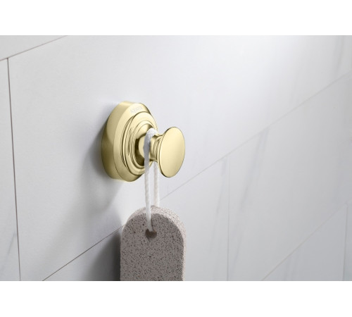 Крючок для ванной Aquatek Классик полированное золото AQ4501PG