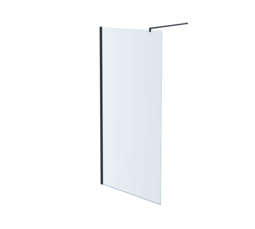 Душевая перегородка Walk-in Aquanet WIW Print 1000x2000 мм черный профиль WIW Print 10020BL