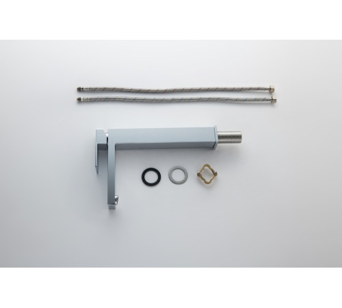 Смеситель для раковины Aquanet Либра высокий 257 мм без донного клапана AQ1604CR