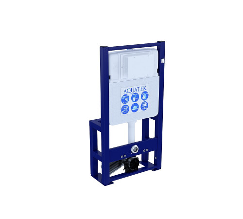 Комплект инсталляции 3 в 1 AQUATEK Европа с унитазом AQ1106-00 и клавишей KDI-0000014 Set AQUATEK ЕВРОПА-014 3в1