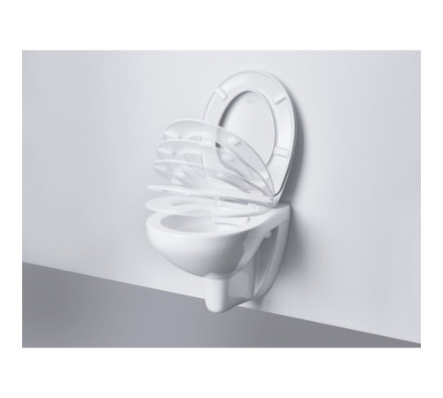 Сиденье для унитаза GROHE Bau Ceramic с микролифтом 39493000