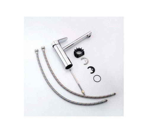 Смеситель для кухни Aquanet Ника хром AQ1880CR