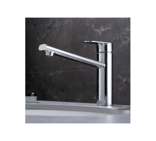 Смеситель для кухни Aquanet Ника хром AQ1880CR