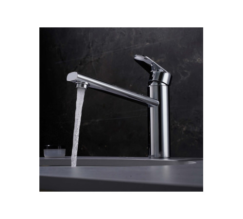 Смеситель для кухни Aquanet Ника хром AQ1880CR